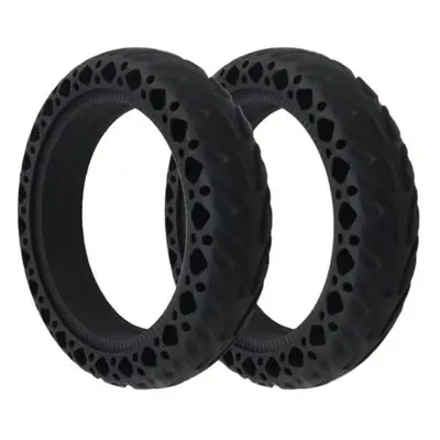 color 2pcs black Solid Rubber Tire For Xiaomi Mijia M365 PRO Electric Scooter, Durable, Amor