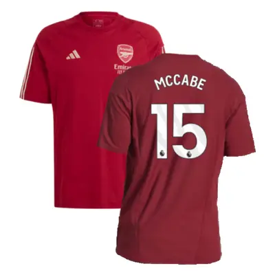 (3XL) Arsenal Training Tee (Red) (McCabe 15)