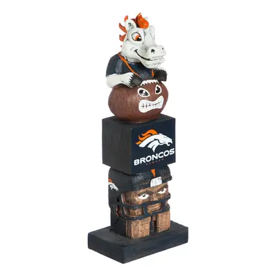 Team Sports America NFL Tiki Totems Inches Denver Broncos