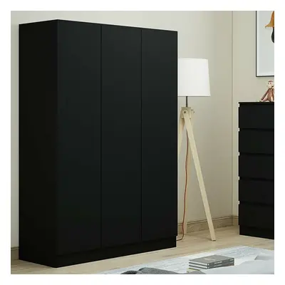 (Matt Black) Narvik Door Wardrobe | Modern Bedroom Wardrobe