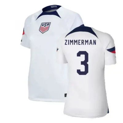 (XL) USA Home Shirt (Ladies) (ZIMMERMAN 3)