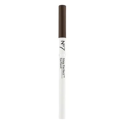 No7 Stay Perfect Amazing Eye Pencil - Brown - Precision Tip Pencil Eyeliner for Silky Effortless