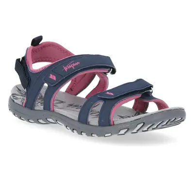 (4, Navy Dusty Rose) Trespass Womens Walking Sandals Lightweight Serac