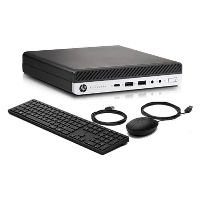 HP EliteDesk G5 High-Performance Mini PC Desktop Computer 9th Gen Core i5-9500T 16GB DDR4 Memory