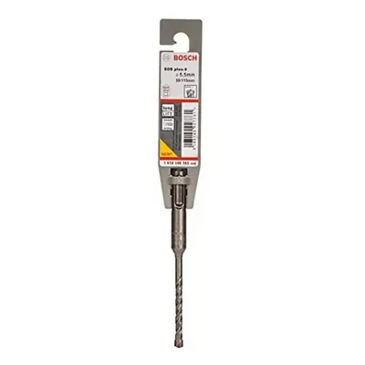 Bosch SDS-Plus-5 Masonry Drill Bit, 5.5mm x 50mm x 115mm, Grey