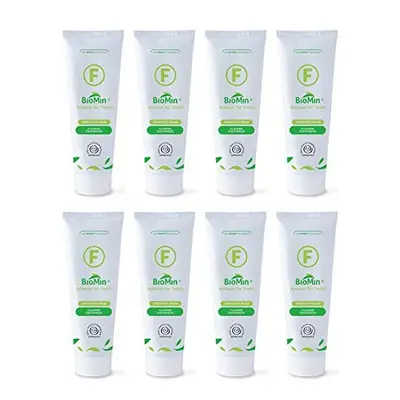 BioMin F Toothpaste (75ml) - Armour Your Teeth (x8 Tubes) to remineralise and Ease Sensitive Tee