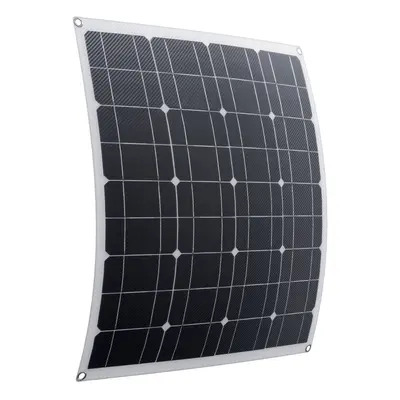 (60W) DC/USB 5V/18-12V 20/40/60W Fiber Solar Panel Kit Monocrystalline Flexible Solar Charger Fo