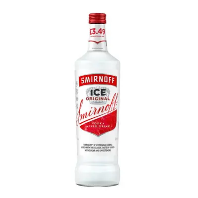 Smirnoff Ice Original Ready To Drink Premix Bottle 70cl 3.49 (Case of 6)