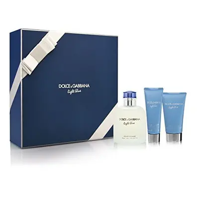 Dolce & Gabbana Light Blue Gift Set 75ml EDT + 75ml Aftershave Balm