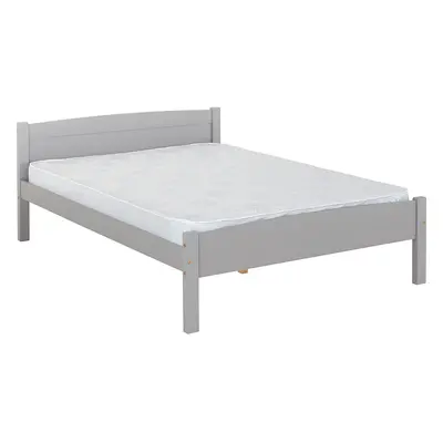 Seconique Amber 4'6" Bed in Grey Slate - Double