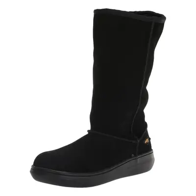 Rocket Dog womens Sugardaddy Suede Mid Calf Boot Black 9.5 US