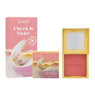 Benefit - Shellie Blush Warm Seashell-Pink Cheek It Twice - For Women, g