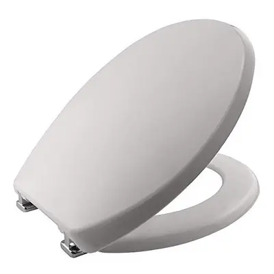 Bemis 2850ZCPT492 Buxton Toilet Seat, Whisper Grey