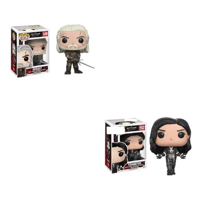 (Yennefer+Geralt) The Witcher Funko Pop | Ciri Geralt Yennefer Mini Figure Toy