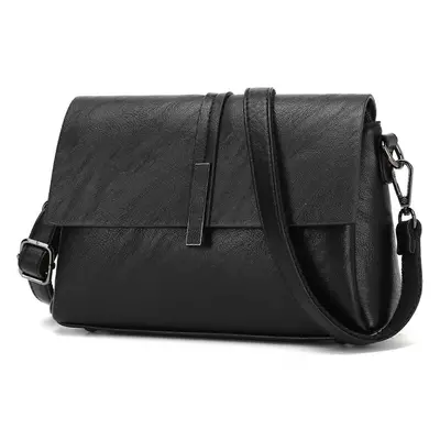 (Black) Crossbody Bags for Women, PU Leather Purses Trendy Designer Handbags Evening Clutch Shou