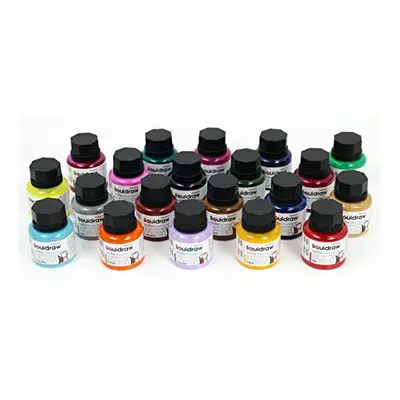 Coloured Drawing Ink Set India Ink, Waterproof, Set of Assorted Colours, 35ml Indian Inks for Ar