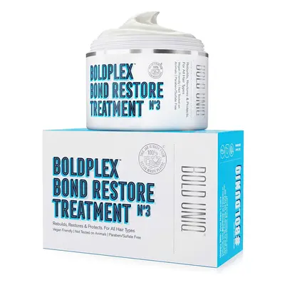 Bold Plex No3 Bond Repair Hair Protein Treatment Mask for Dry Damaged hair - Hydrating & Conditi