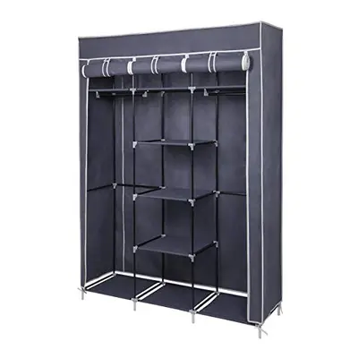 Meerveil Wardrobe, Wardrobes for Bedroom, Canvas Wardrobe, Storage Organizer for Clothes, Portab