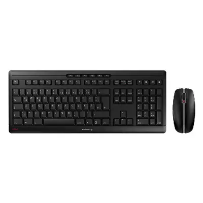 CHERRY Stream Desktop keyboard RF Wireless QWERTY UK English Black