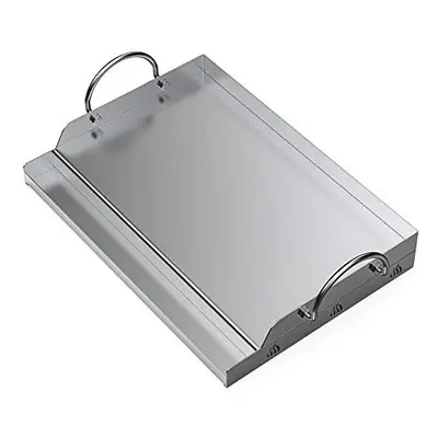 Onlyfire Stainless Steel Rectangle Griddle Plancha for Most BBQ Gas Grills and Charcoal Grills