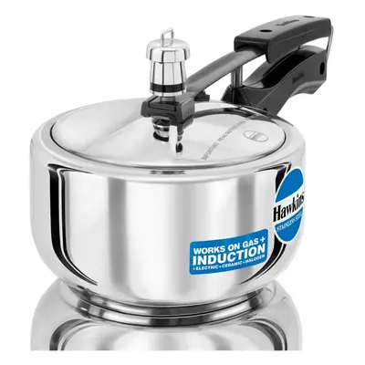 HAWKINS Stainless Steel 2.0 Litre Pressure Cooker