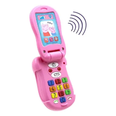 Peppa Pig PP06 Peppa Flip Learn Toy Phone for Kids Interactive Learning Child Developmnt Colours