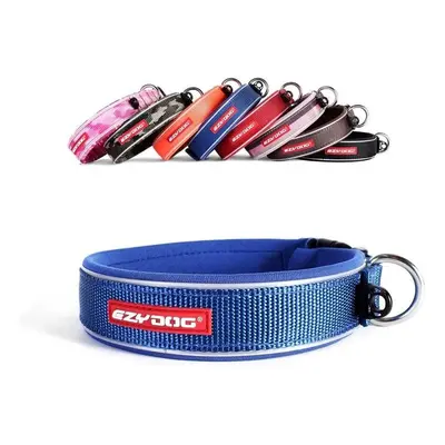 EzyDog Neo Dog Collar, Blue, Extra Small(30-33cm)