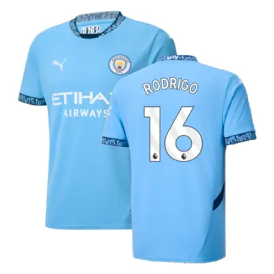 (XXL) Man City Home Shirt (Rodrigo 16)