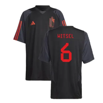 (SB) Belgium Training Jersey (Black) - Kids (WITSEL 6)