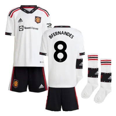 (18-24 Months) Man Utd Away Mini Kit (B FERNANDES 8)