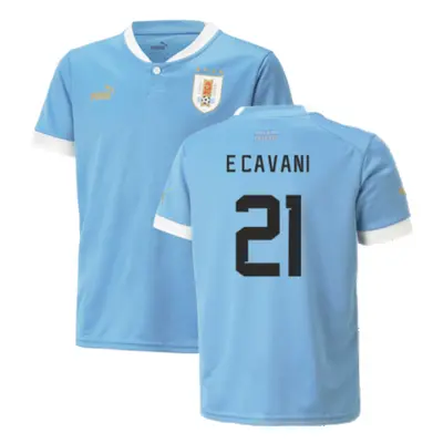 (M) Uruguay Home Shirt (E Cavani 21)