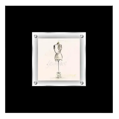 Premier Housewares Boudoir Mannequin Framed Wall Art