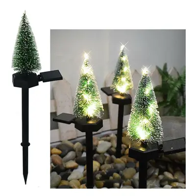 Christmas Tree Lights Led Solar Light For Garden Decoration Lawn Lamp Outdoor Home Pathway Bulb 