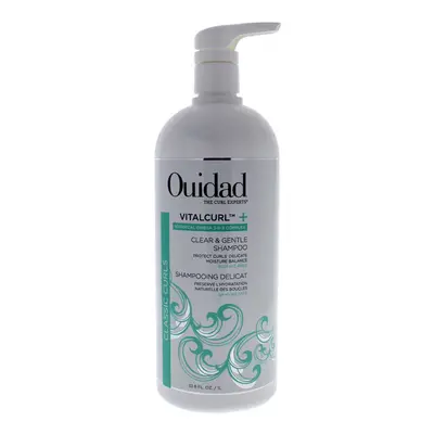 VitalCurl Plus Clear and Gentle Shampoo by Ouidad for Unisex - 33.8 oz Shampoo