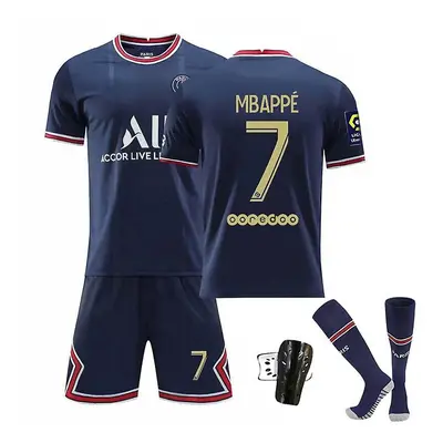 (26) Mbappe #7 Golden Globe Commemorative Edition Football Jersey Psg No. Kids Training Shirt Se