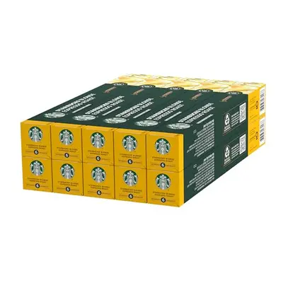 STARBUCKS Blonde Espresso Roast by Nespresso, Blonde Roast, Coffee Capsules x (100 Capsules)