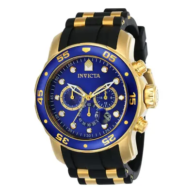 Invicta Men's Pro Diver Analog Display Swiss Quartz Black Watch