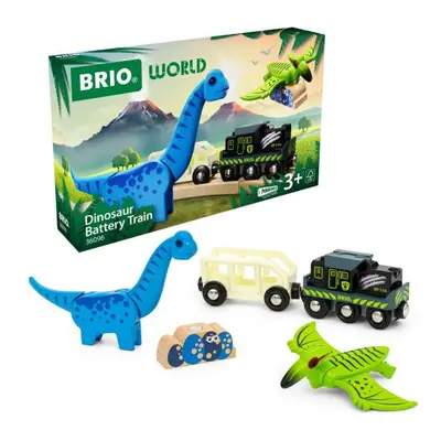 Brio World Dinosaur Battery Train