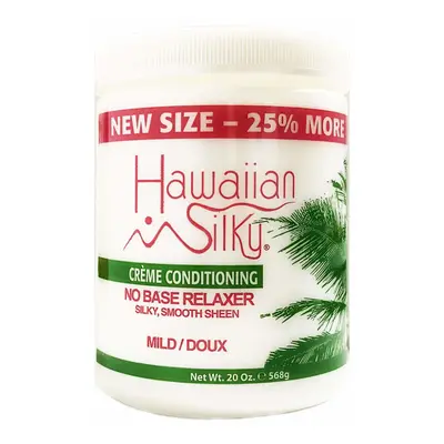 Hawaiian Silky no base relaxer, mild, White, Ounce