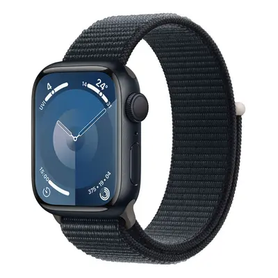 Apple Watch Series (GPS) - mm - midnight aluminium - smart watch with sport loop - soft double-l