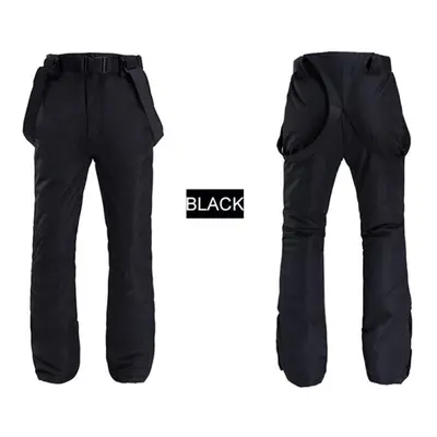 (black, 2XL) Fashion Ski Pants Snowboard Pants Sallopettes Ski Snowboard Tbf Snow Sallopetts Ski