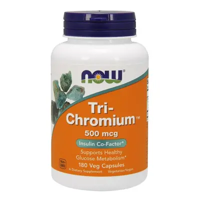 NOW Foods Tri-Chromium, 500mcg , vcaps