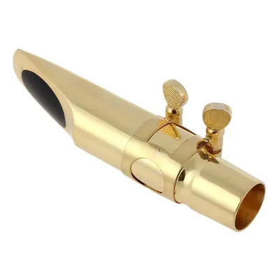 Tenor Bb Saxophone Mouthpiece Gold Plated Copper Brass 8c Sax Mouth For Jazz Music