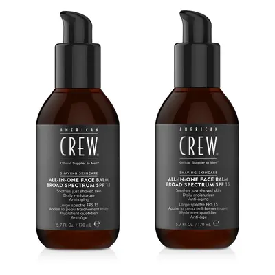 American Crew All-in-One Face Balm SPF 170ml x2