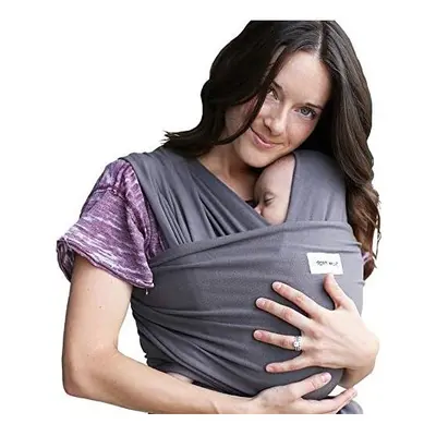 Sleepy Wrap Baby Carrier, Dark Grey Stretchy Ergo Sling from Newborns to 35lbs