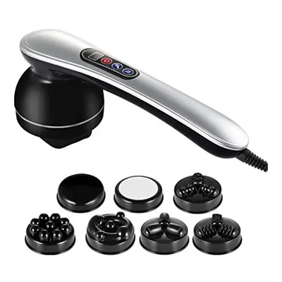 Electric Handheld Massager Deep Tissue - Portable Percussion Muscle Body Massage Machine for Bac