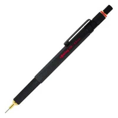 rOtring Mechanical Pencil, 0.5 mm, Black (1904447)