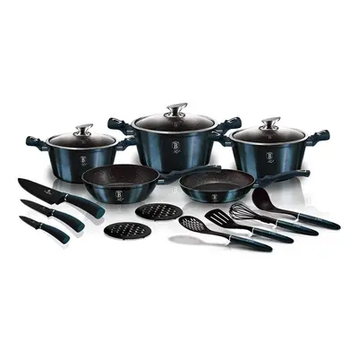 (Aquamarine) Berlinger Haus Pcs Cookware Set