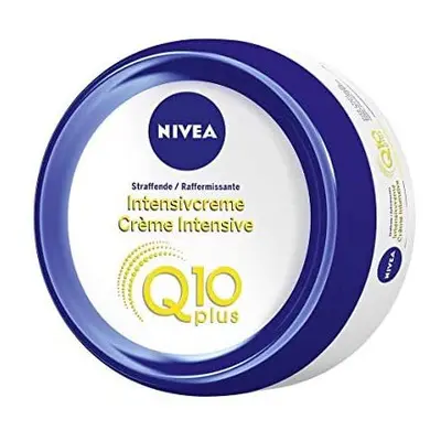 NIVEA Q10 Skin Firming Intensive Cream for All Skin Types (300 ml), Body Cream for Abdomen, Legs