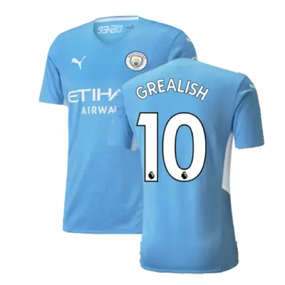 (XXL) Man City Authentic Home Shirt (GREALISH 10)